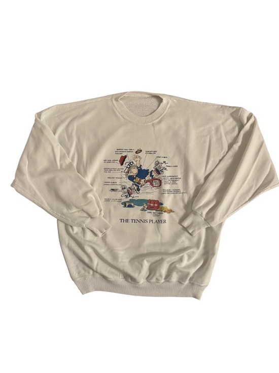 Vintage Other - Vintage Graphic Tennis Sweater